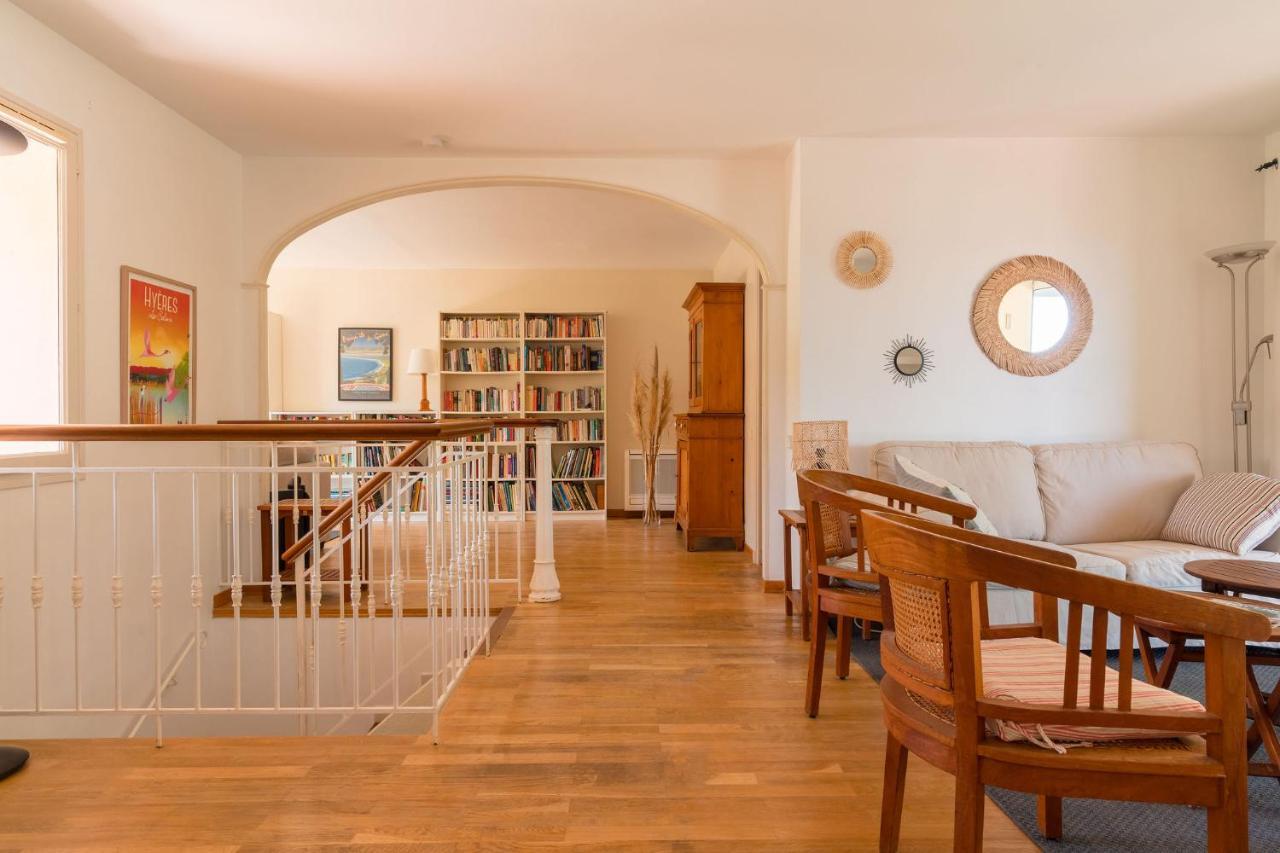 Villa Vue Mer Presqu'Ile De Giens Avec Piscine Hyères Buitenkant foto