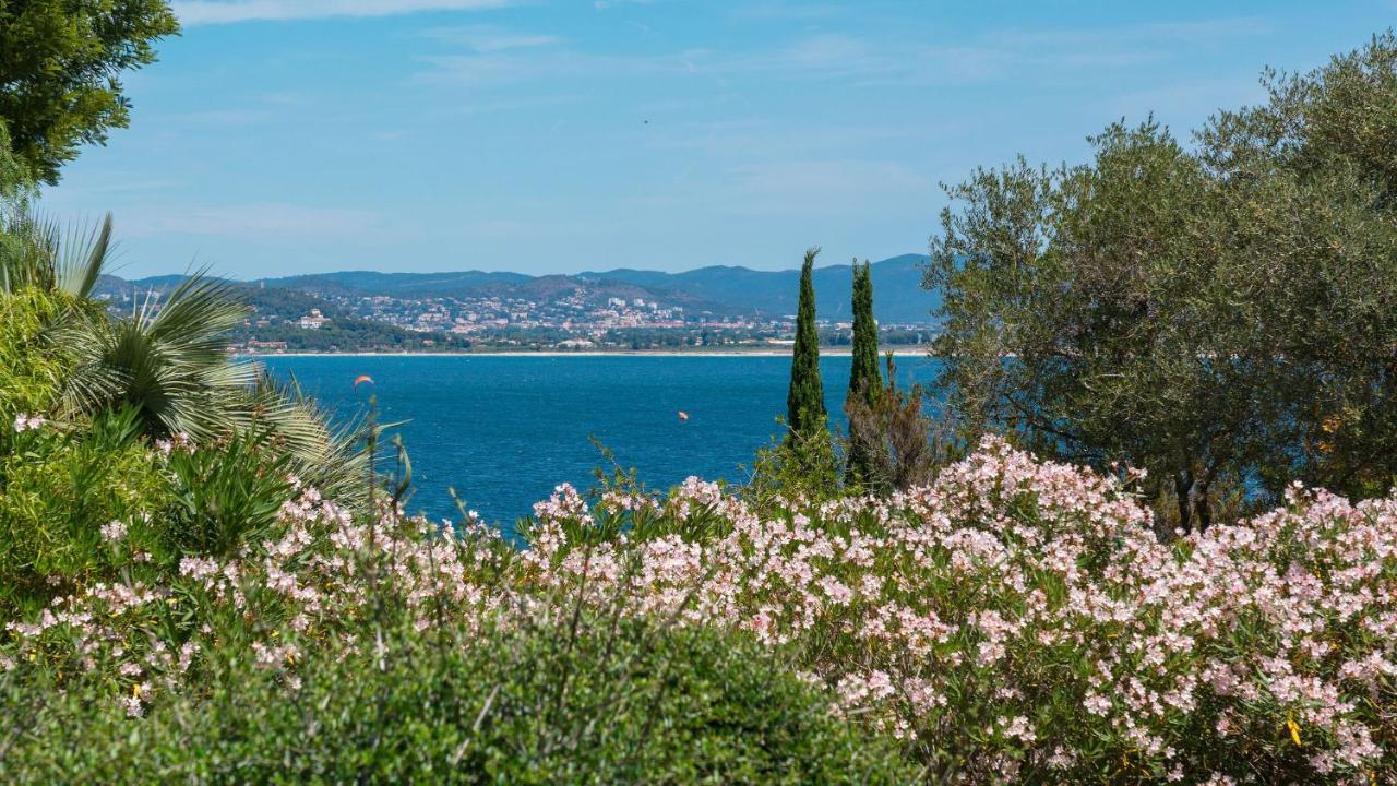 Villa Vue Mer Presqu'Ile De Giens Avec Piscine Hyères Buitenkant foto