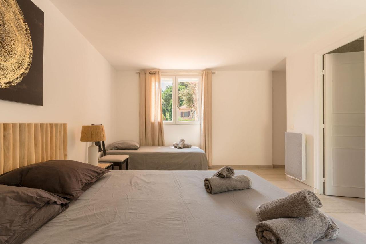 Villa Vue Mer Presqu'Ile De Giens Avec Piscine Hyères Buitenkant foto