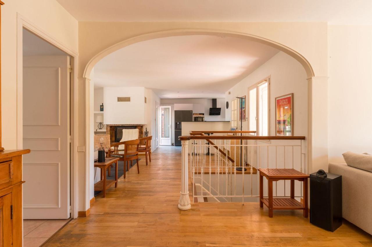Villa Vue Mer Presqu'Ile De Giens Avec Piscine Hyères Buitenkant foto