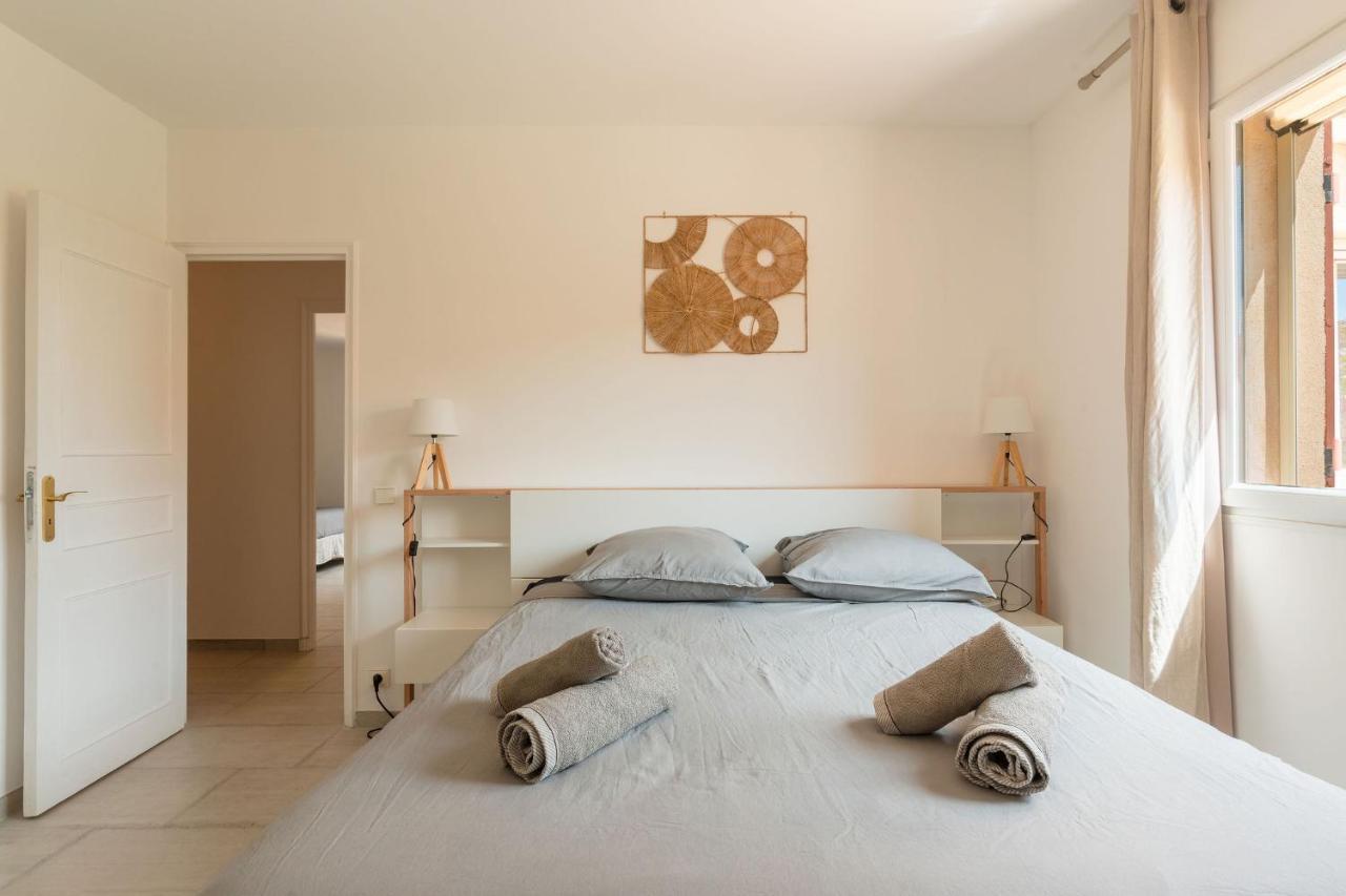 Villa Vue Mer Presqu'Ile De Giens Avec Piscine Hyères Buitenkant foto