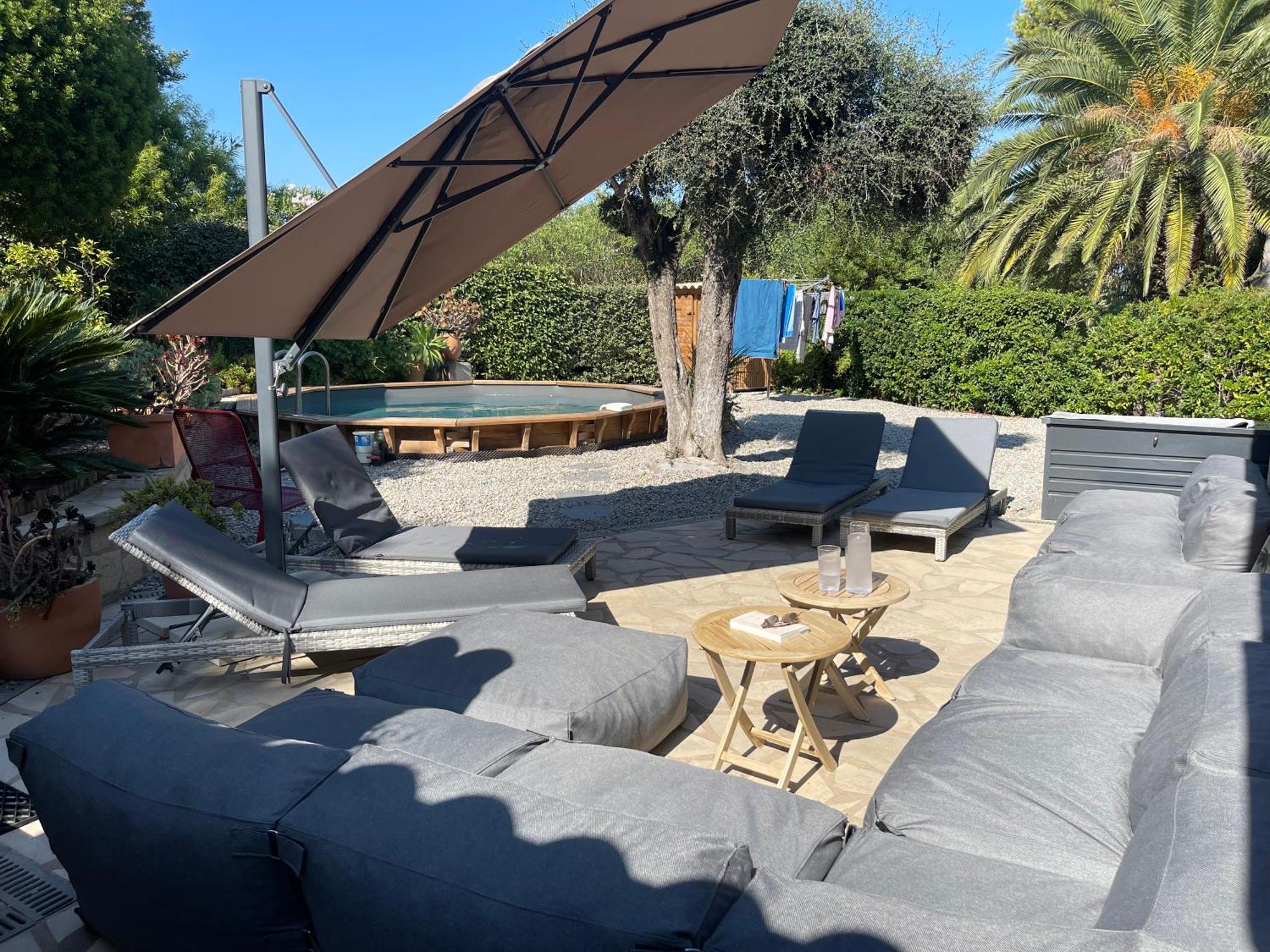 Villa Vue Mer Presqu'Ile De Giens Avec Piscine Hyères Buitenkant foto